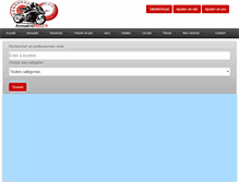Tablet Screenshot of annuairemoto.fr